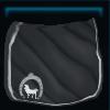 Black sporty blanket