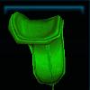 Green Jorvik saddle