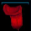 Red Jorvik saddle