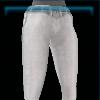 White slim-fit jeans