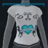 Blue pony t-shirt