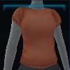 Orange basic t-shirt