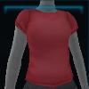 Red basic t-shirt