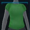 Green basic t-shirt