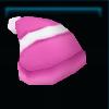 Pink knitted hat
