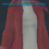 Red raincoat