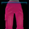 Pink rain pants