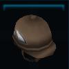Pro brown helmet