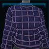 Blue checkered sweater