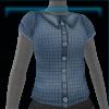 Blue gardening shirt