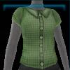 Green gardening shirt