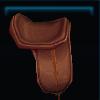 Old and stale saddle