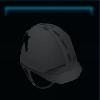 Black and white Jorvik helmet