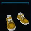 Yellow sneakers