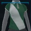 Green polo shirt