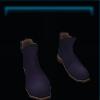 Purple ankle boots