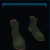 Green ankle boots