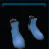 Blue ankle boots