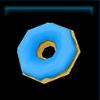 Blueberry doughnut