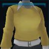 Yellow cardigan