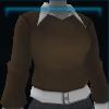Brown cardigan