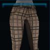 Beige patterned riding pants