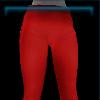 Crafting Red Linen Pants
