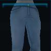 Crafting Blue Linen Pants
