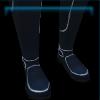 Blue sports boots