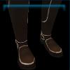 Brown sports boots