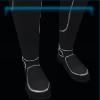 Black sports boots