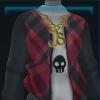 Red swag jacket