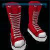 Tall basket shoes