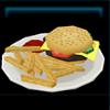 Hamburger meal