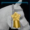 Gold rosette