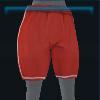 Red Summer shorts