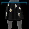 Skirt with Summer flower motif