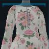 Pink flower-patterned dress