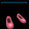 Pink beach shoes