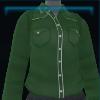 Green Western shirt