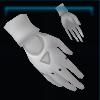 White Silverglade gloves
