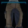 Blue farm pants