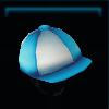 Aqua racing helmet