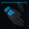 Lightweight aqua racing gloves