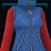 Blue Winter vest