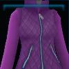 Purple Winter vest