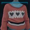 Pink knitted ice sweater