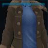 Brown leather jacket with lining