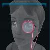 Pink monocle