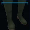 Green Christmas riding boots